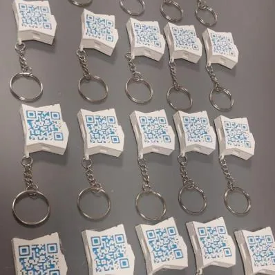 علاقات مفاتيح برمز QR