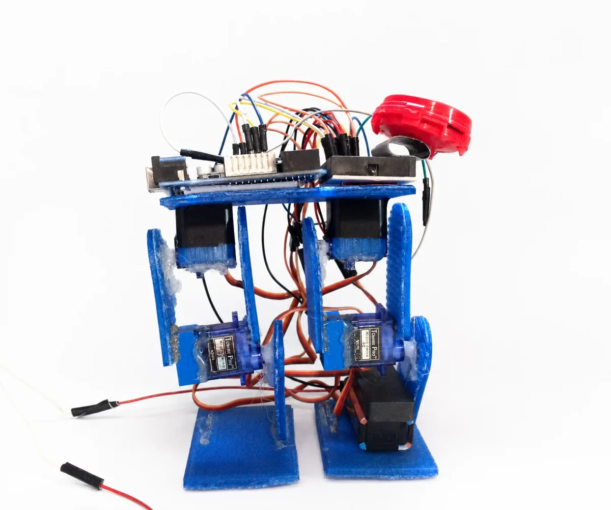 روبوت Arduino للمشي