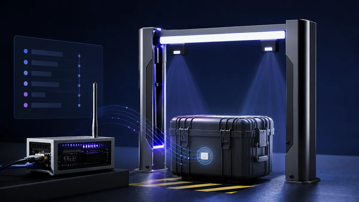 تصور مبدئي لمشروع نقطة تتبع أصول RFID